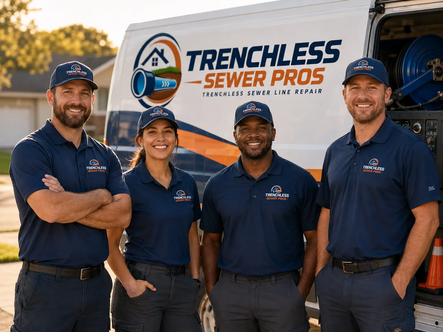 Trenchless Sewer Repair company in Frost, TX